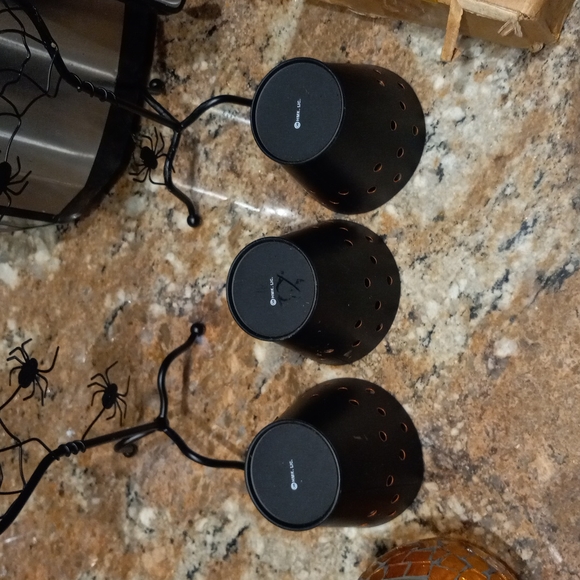 Halloween Decorative Candlestick Holder/Tealights Lot. - Picture 8 of 11